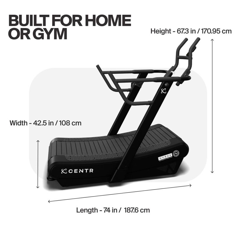 gebogene Lauffläche des curved Laufbandes