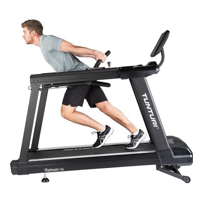 tunturi platinum t30 core pro laufband mit steigung, Bergabsimulieren