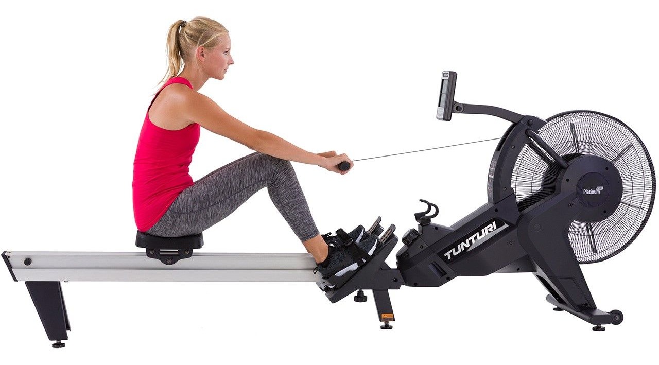 Tunturi Platinum PRO Air Rower Rudergerät