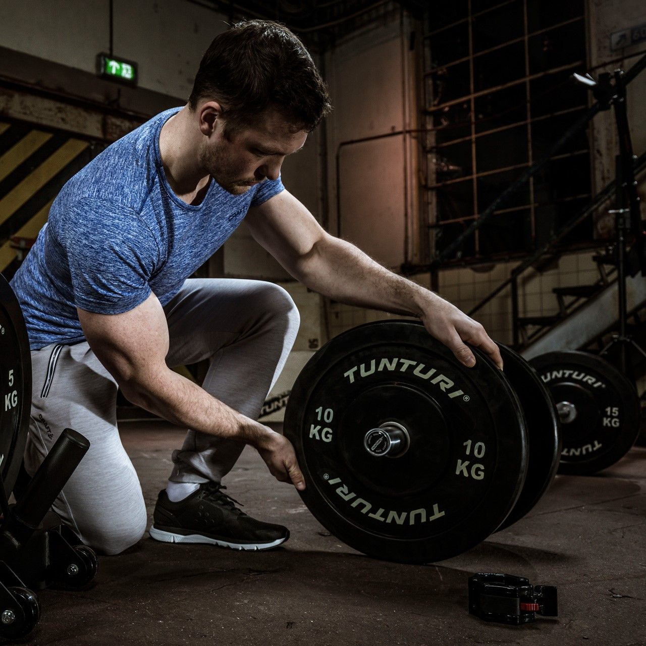 Tunturi Olympische Hantelstange 220 cm, 20 kg, Ø 50 mm