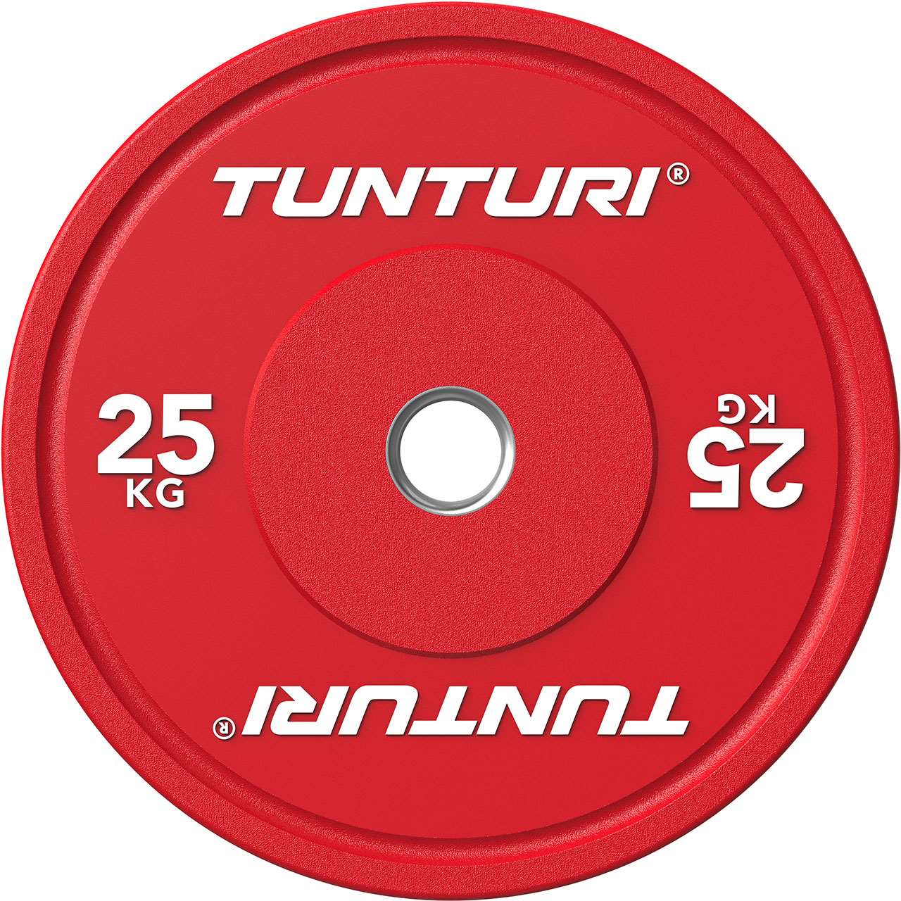 Tunturi Platinum Hantelscheibe Rot 25  kg