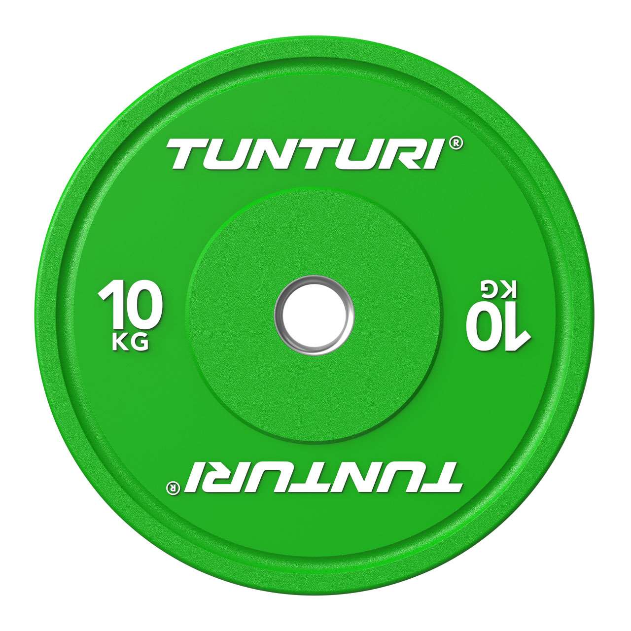 Tunturi Platinum Hantelscheibe Grün 10 kg