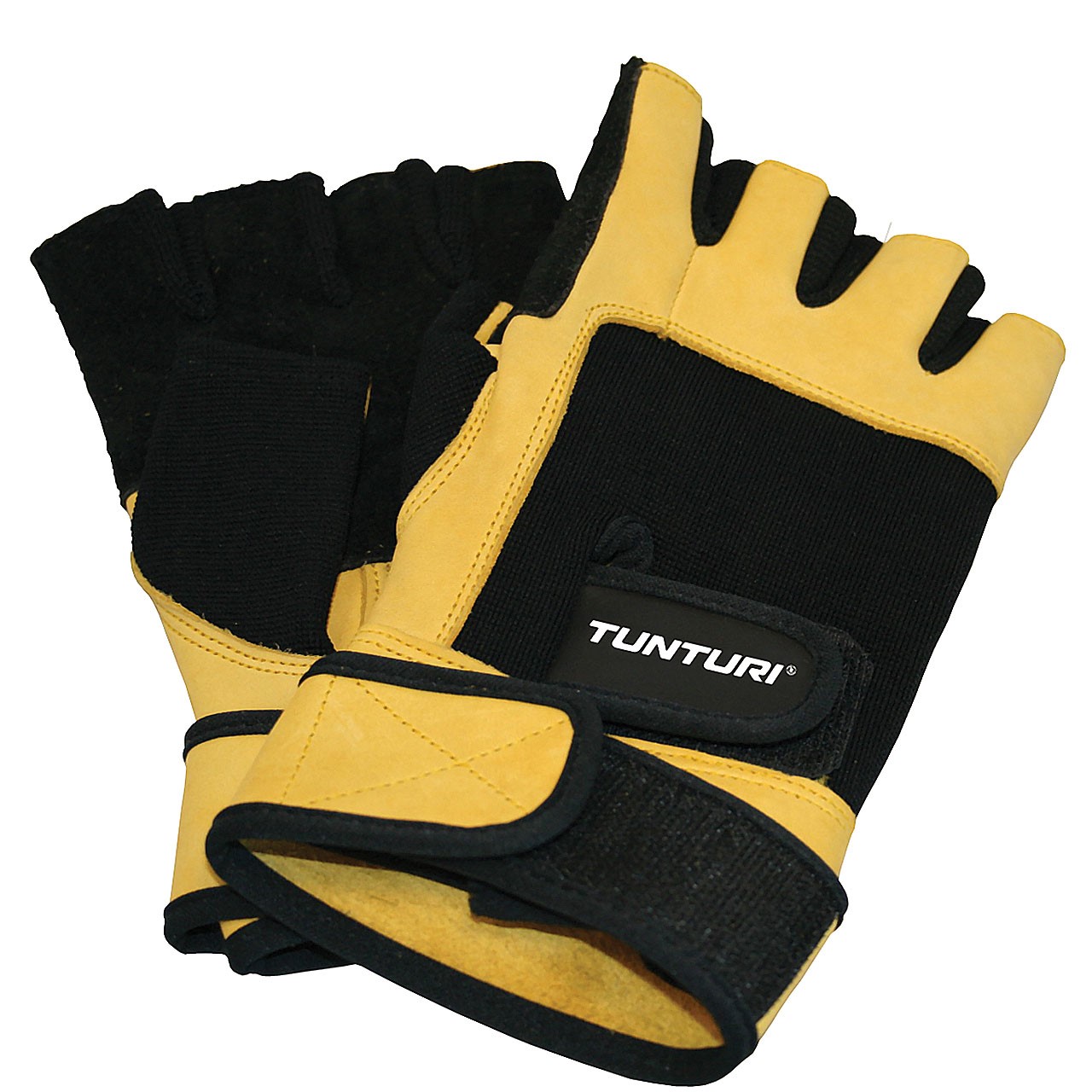 Krafttraining-Handschuhe aus Leder "High Impact"