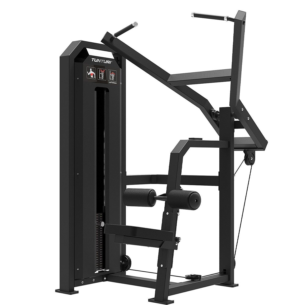 Tunturi Platinum Tirage vertical avec bloc de poids