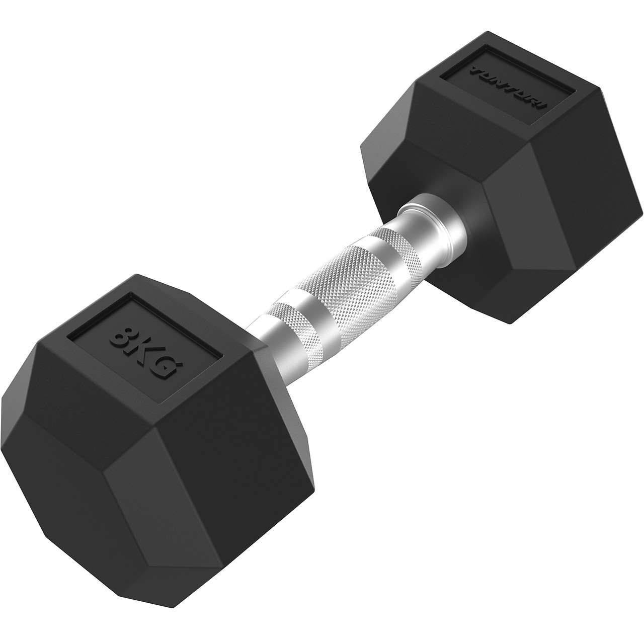 Tunturi Platinum Hex Kurzhantel 8 kg