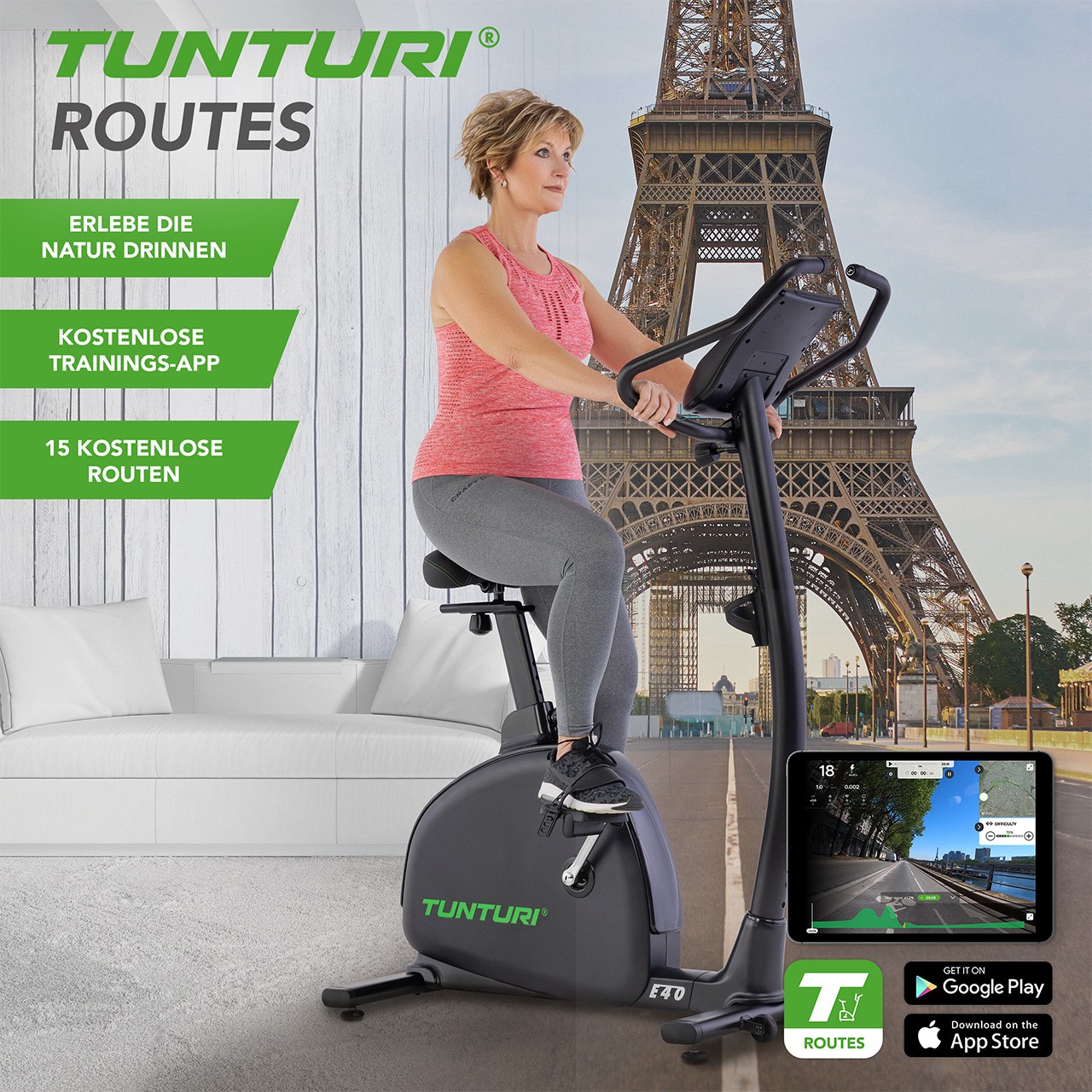 AUSSTELLUNGSGERÄT - Tunturi E40 Signature Ergometer