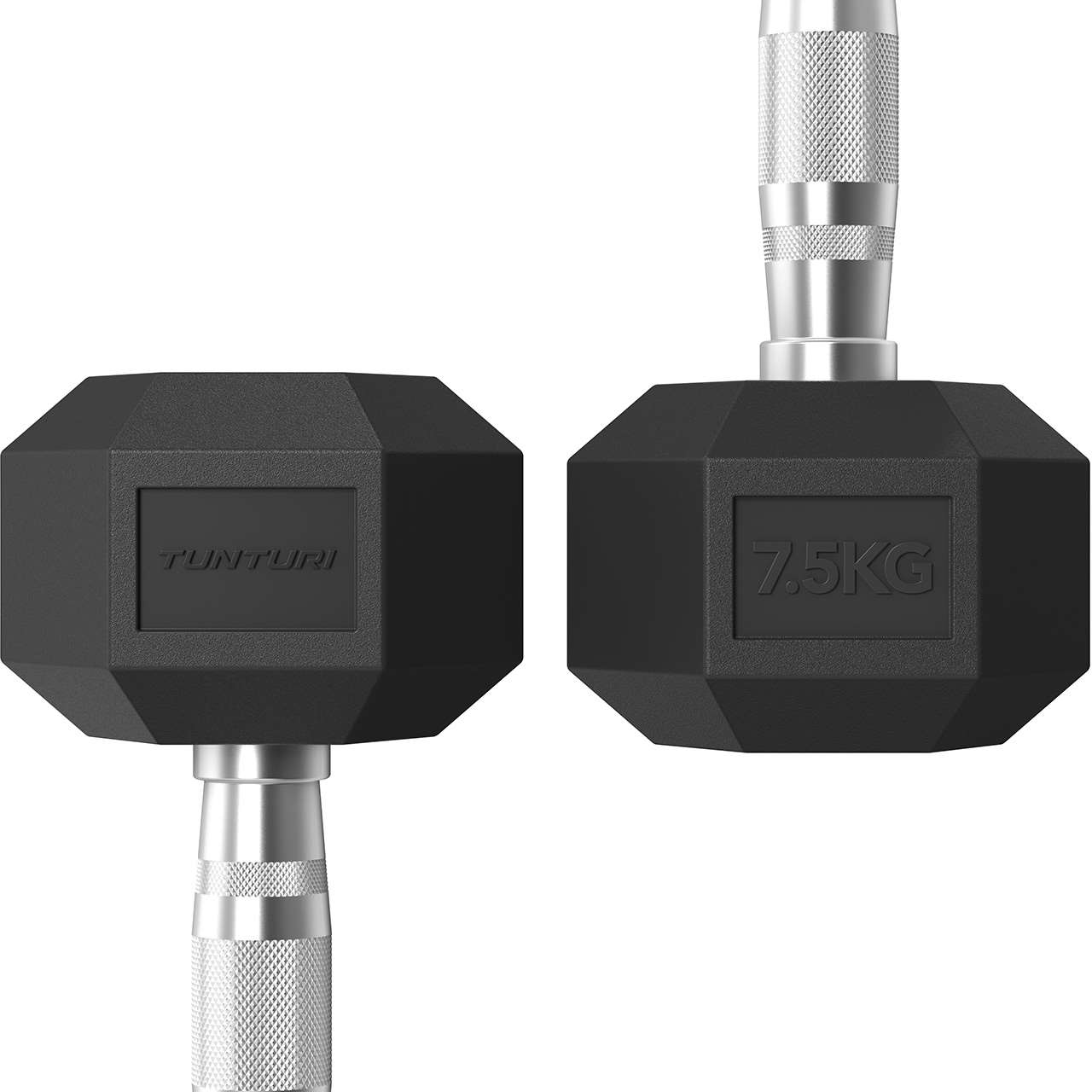 Tunturi Platinum Hex Kurzhantel 7.5 kg