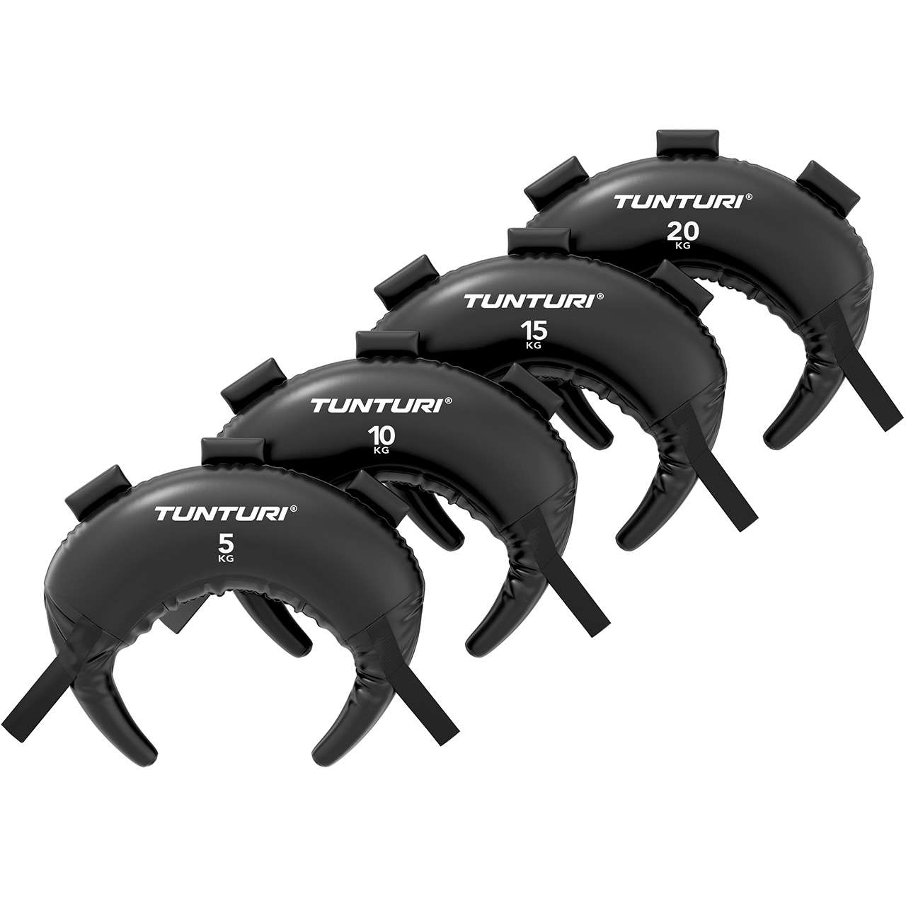 Tunturi Platinum Bulgarian Bag 15 kg Schwarz