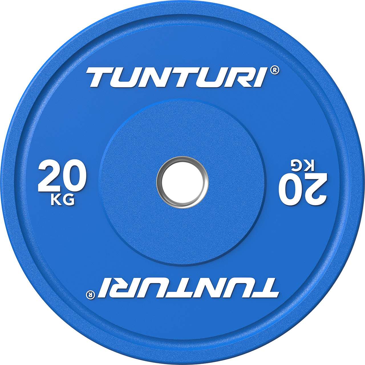 Tunturi Platinum Hantelscheibe Blau 20 kg