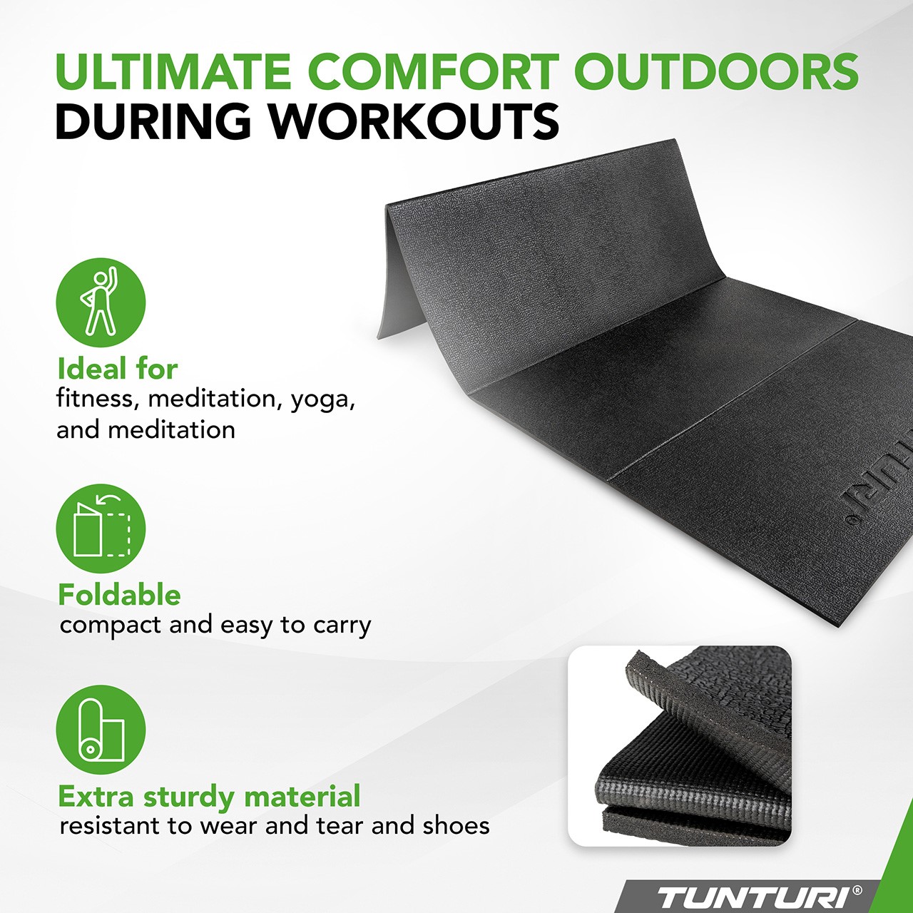 Tunturi Tapis de fitness Outdoor