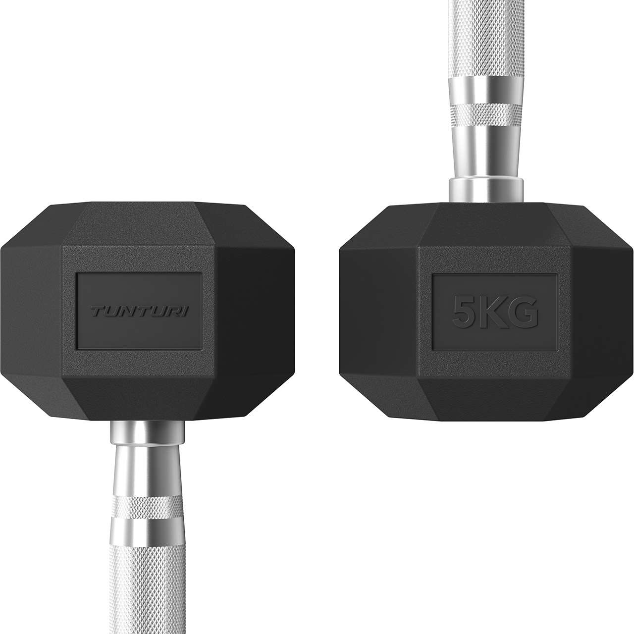Tunturi Platinum Hex Kurzhantel-Set 2 x 5 kg
