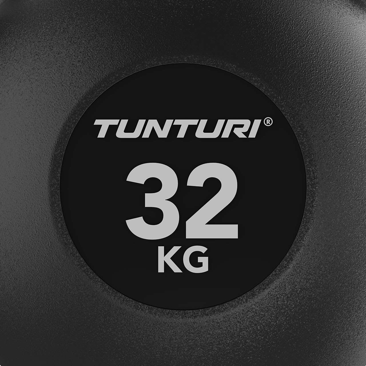 Tunturi Platinum Kettlebell mit Gummibeschichtung 32 kg