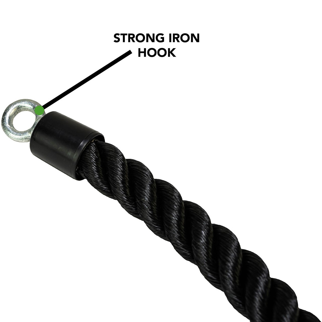 Tunturi Single Triceps Rope for Cable Pulleys
