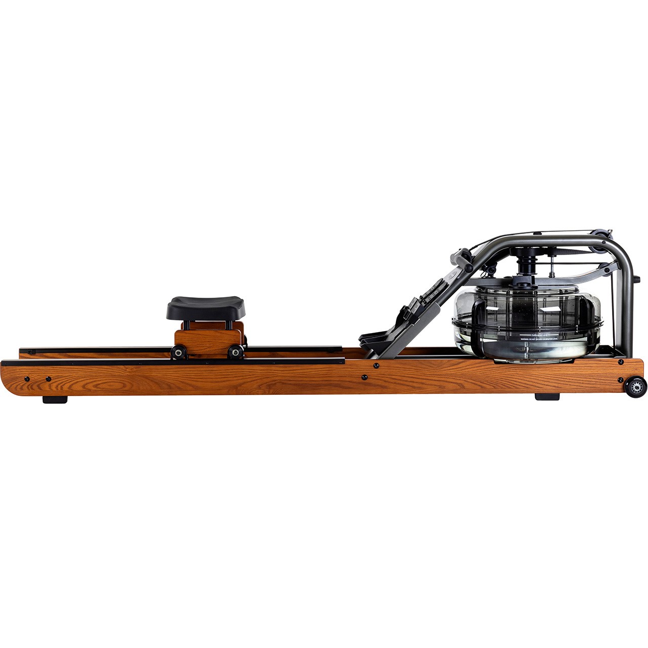 Fluid Rower Apollo PRO V  Wooden Water Rowing Machine Dual Rail
