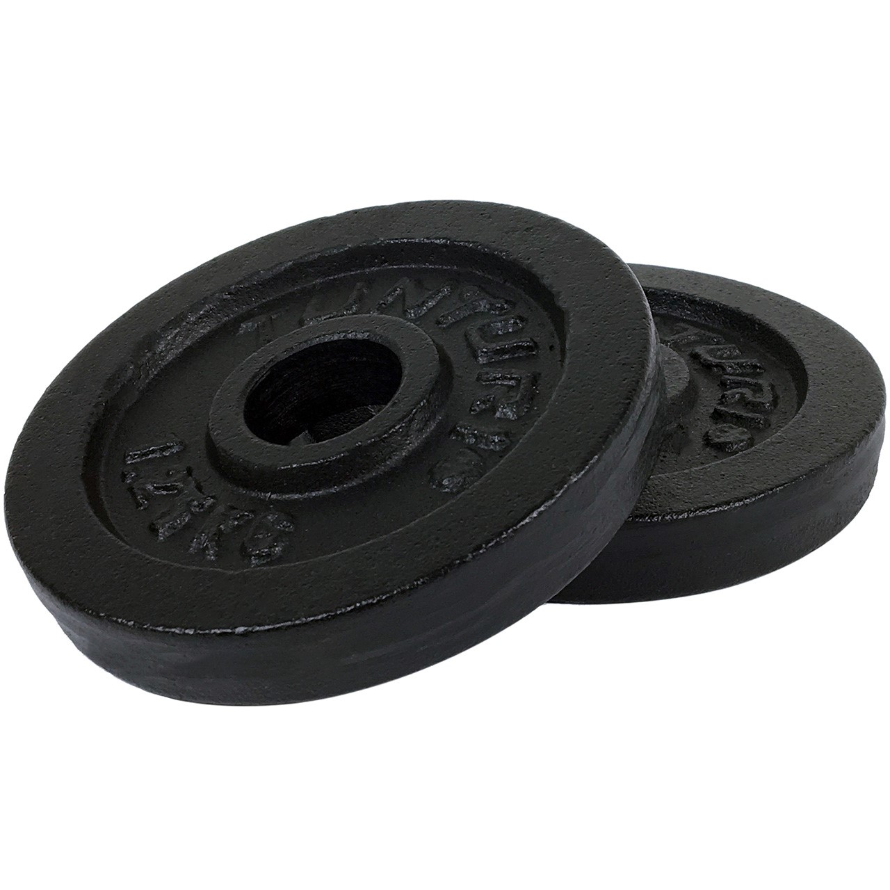 Tunturi Cast Iron 1.25 kg Weight Disc Pair 30 mm