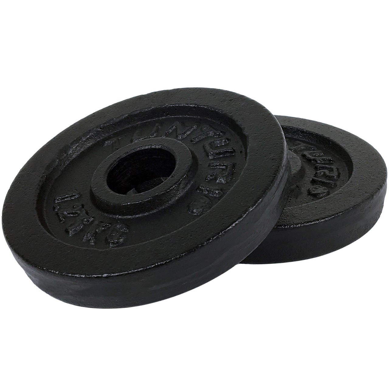 Tunturi 1.25 kg paire de disques d'haltères 30 mm en fonte Tunturi 1.25 kg paire de disques d'haltères 30 mm en fonte