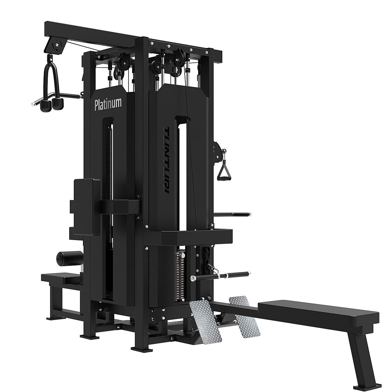 Tunturi Platinum 4-in1 Multi Station with Weight Stack