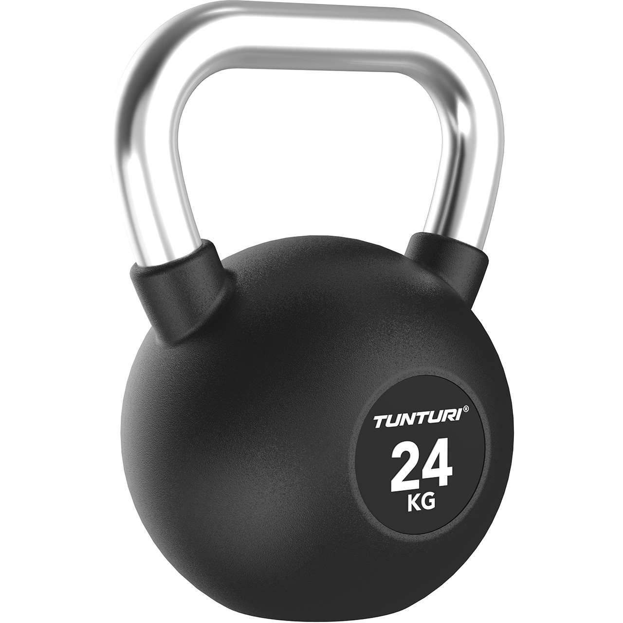 Tunturi Platinum Kettlebell mit Gummibeschichtung 24 kg