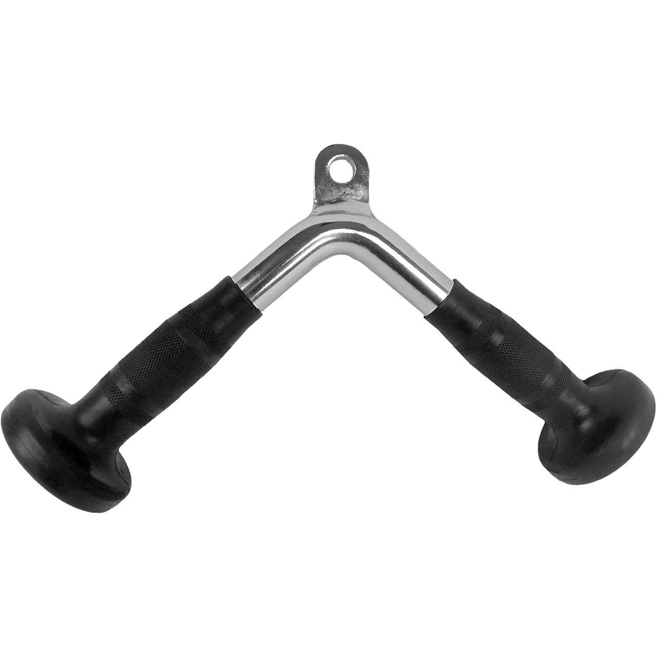 Rubber Coated Triceps Bar for Cable Pulley Machines
