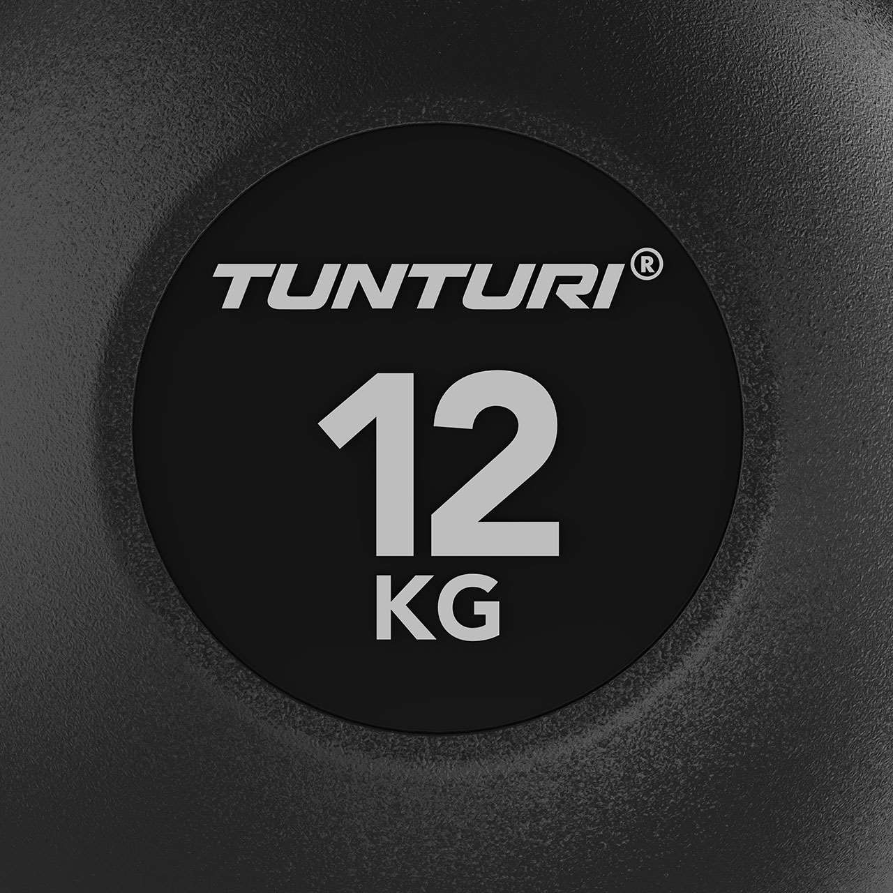 Tunturi Platinum Kettlebell mit Gummibeschichtung 12 kg