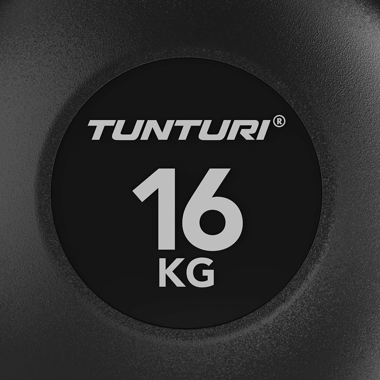 Tunturi Platinum Kettlebell mit Gummibeschichtung 16 kg