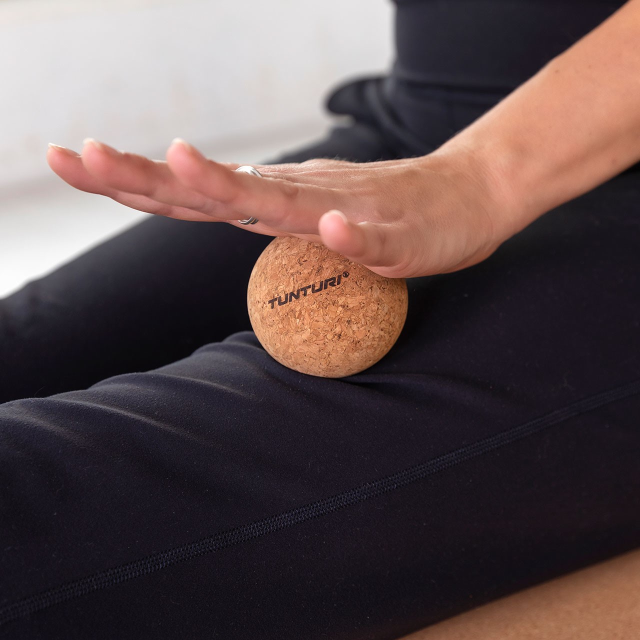 Tunturi Cork Massage Ball Set Eco Friendly
