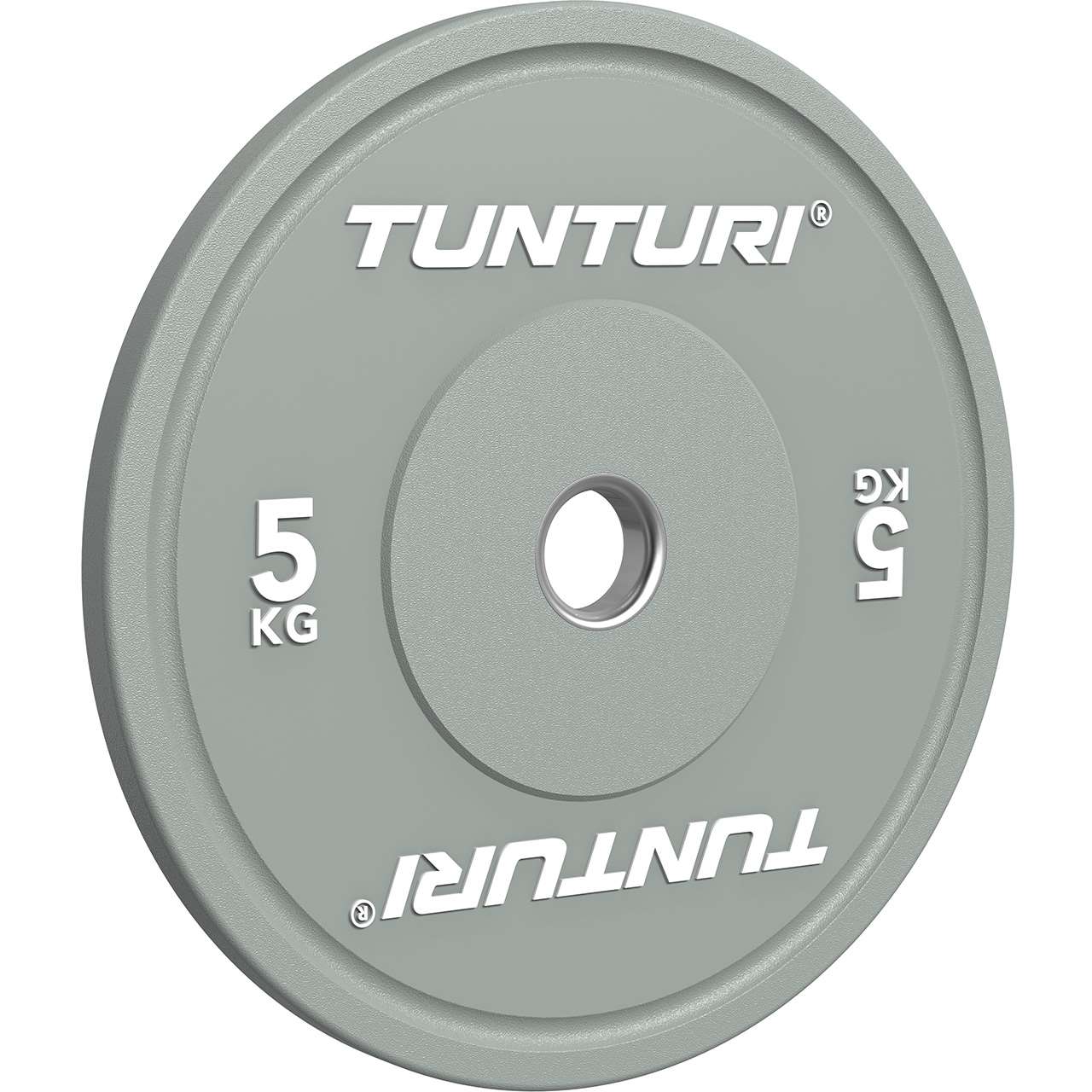 Tunturi Platinum Hantelscheibe Grau 5 kg