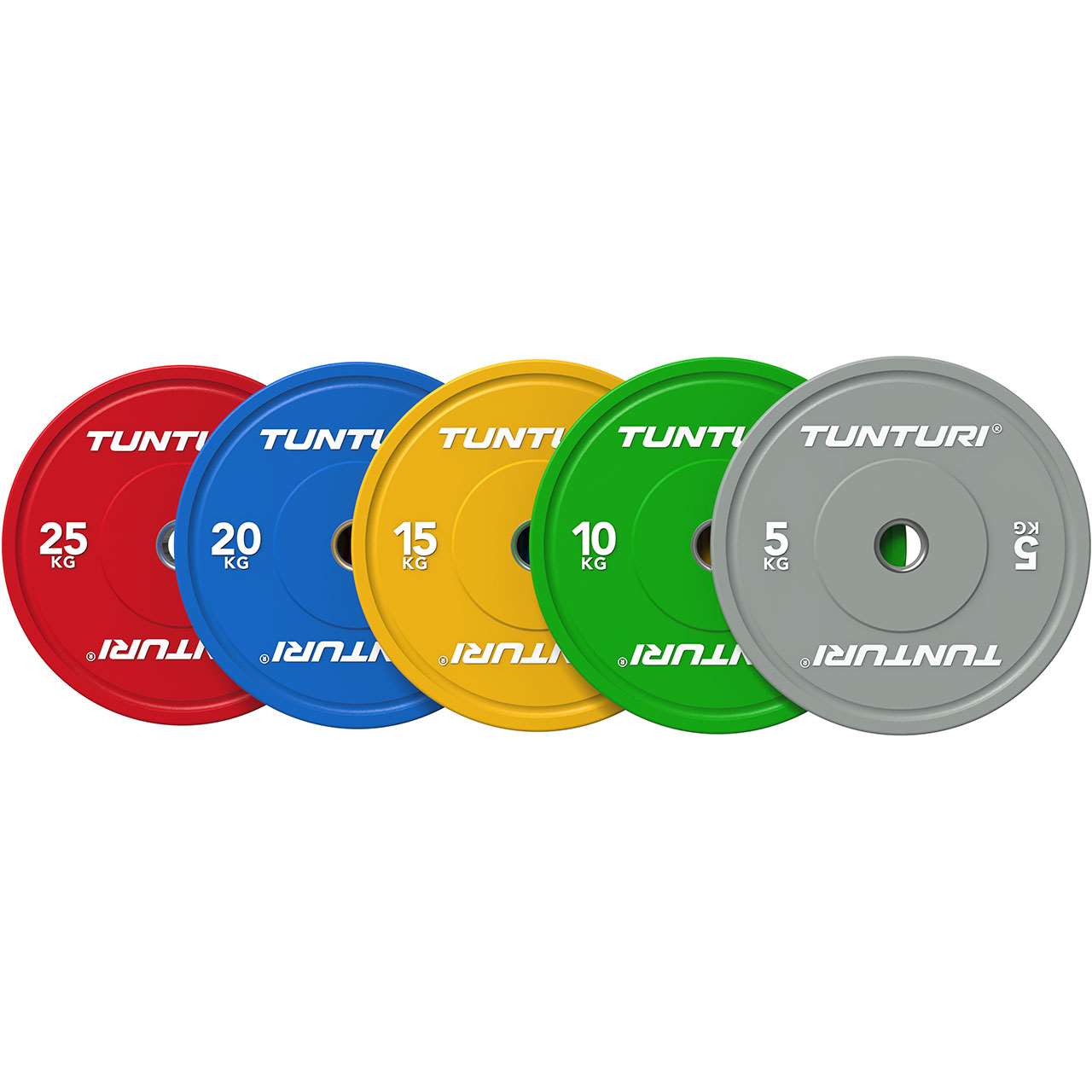 Tunturi Platinum Hantelscheibe Grün 10 kg