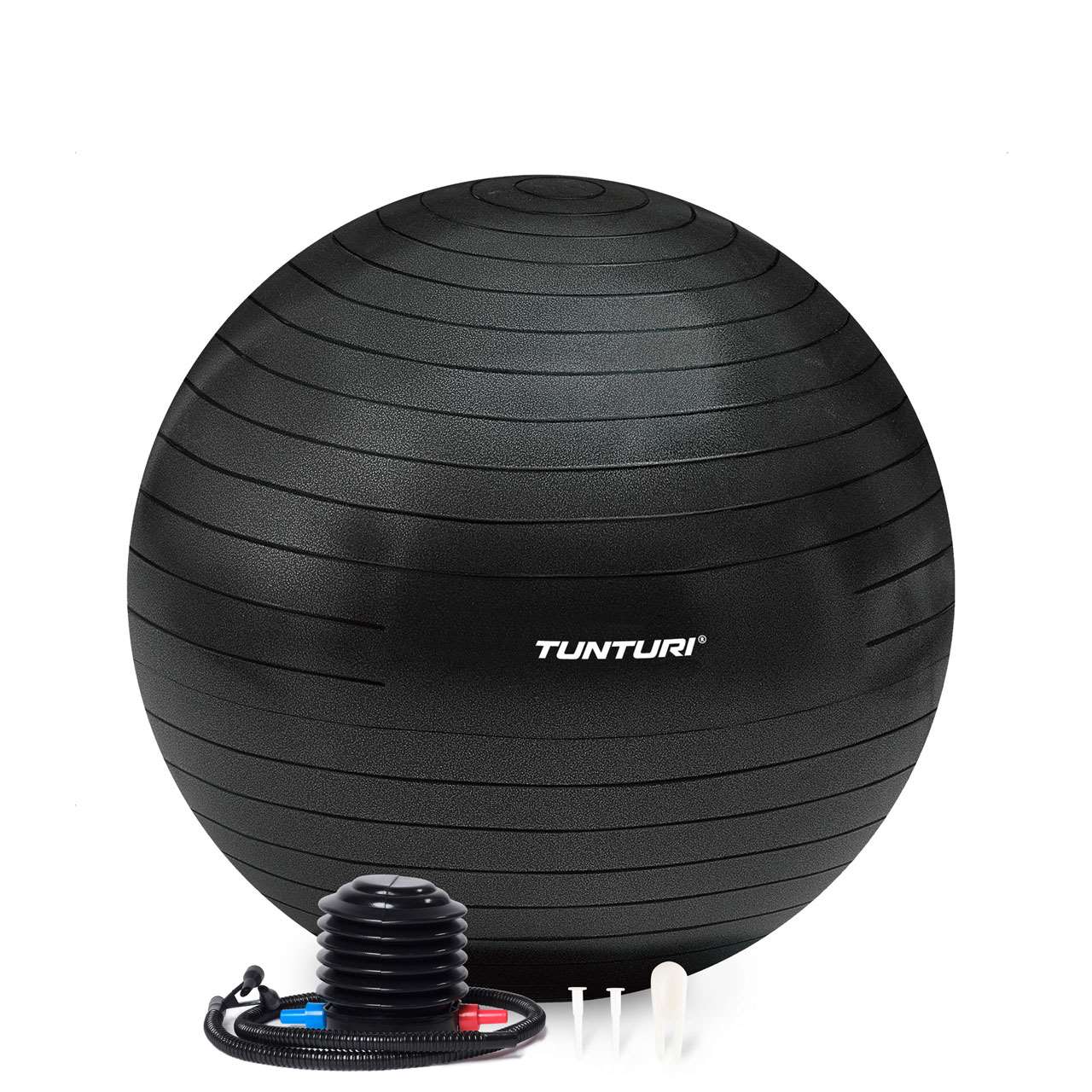 Tunturi ABS Gymnastikball reissfest 55 cm Schwarz