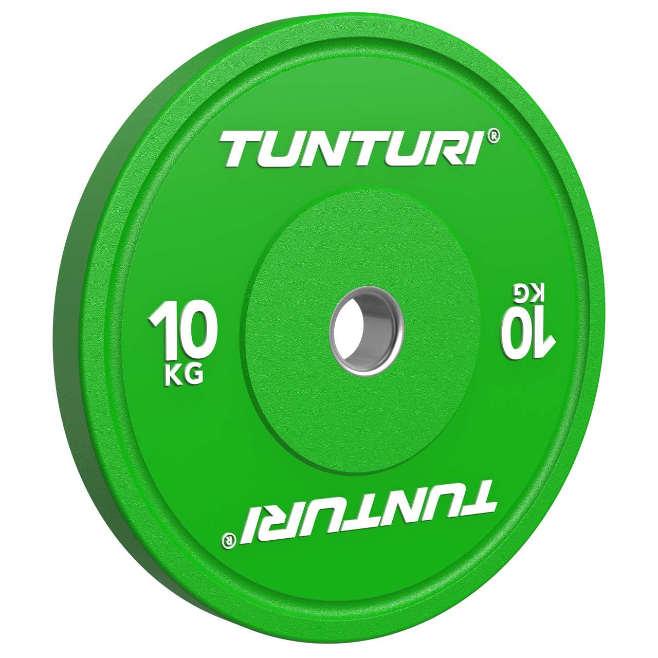 Tunturi Platinum Hantelscheibe Grün 10 kg