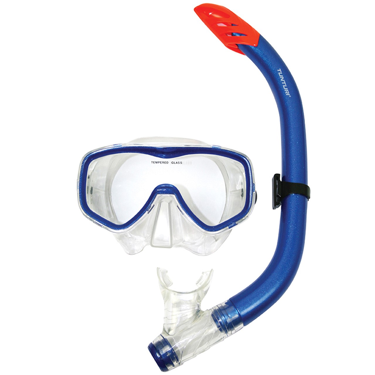 Tunturi Snorkel Set Junior Blue/Transparent