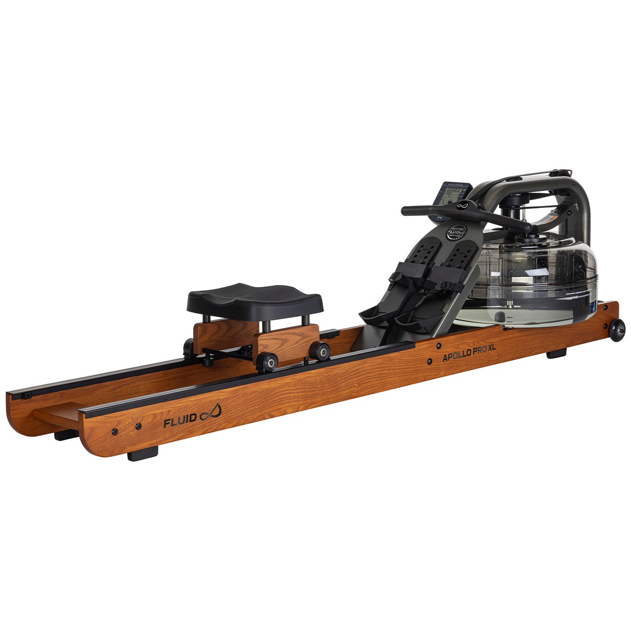Fluid Rower Apollo PRO XL Wasserrudergerät aus Holz