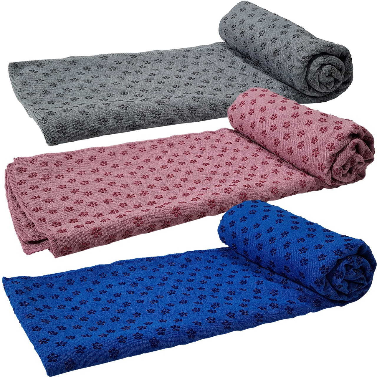 Tunturi Chiffon de Yoga Antidérapant avec sac Tunturi Chiffon de Yoga Antidérapant avec sac