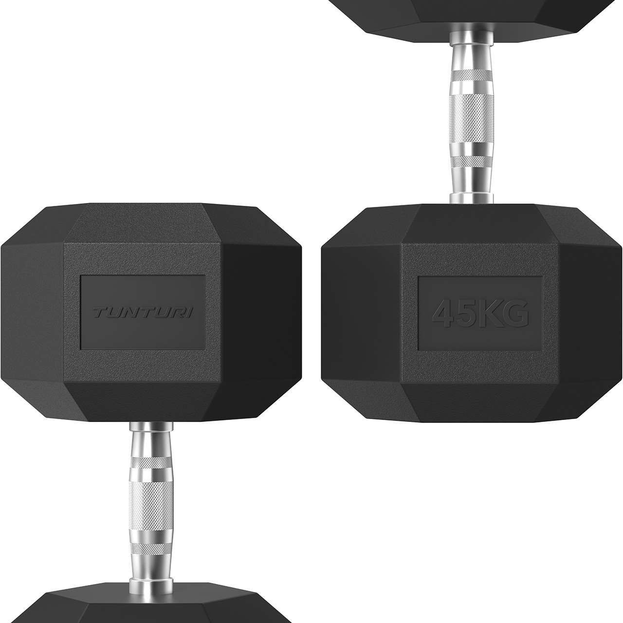 Tunturi Platinum Hex Kurzhantel 45 kg