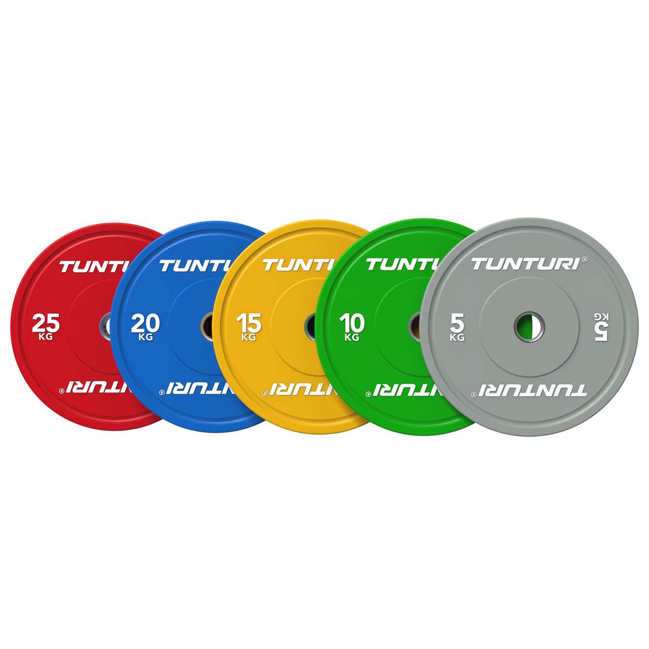 Tunturi Platinum Hantelscheibe Grün 10 kg
