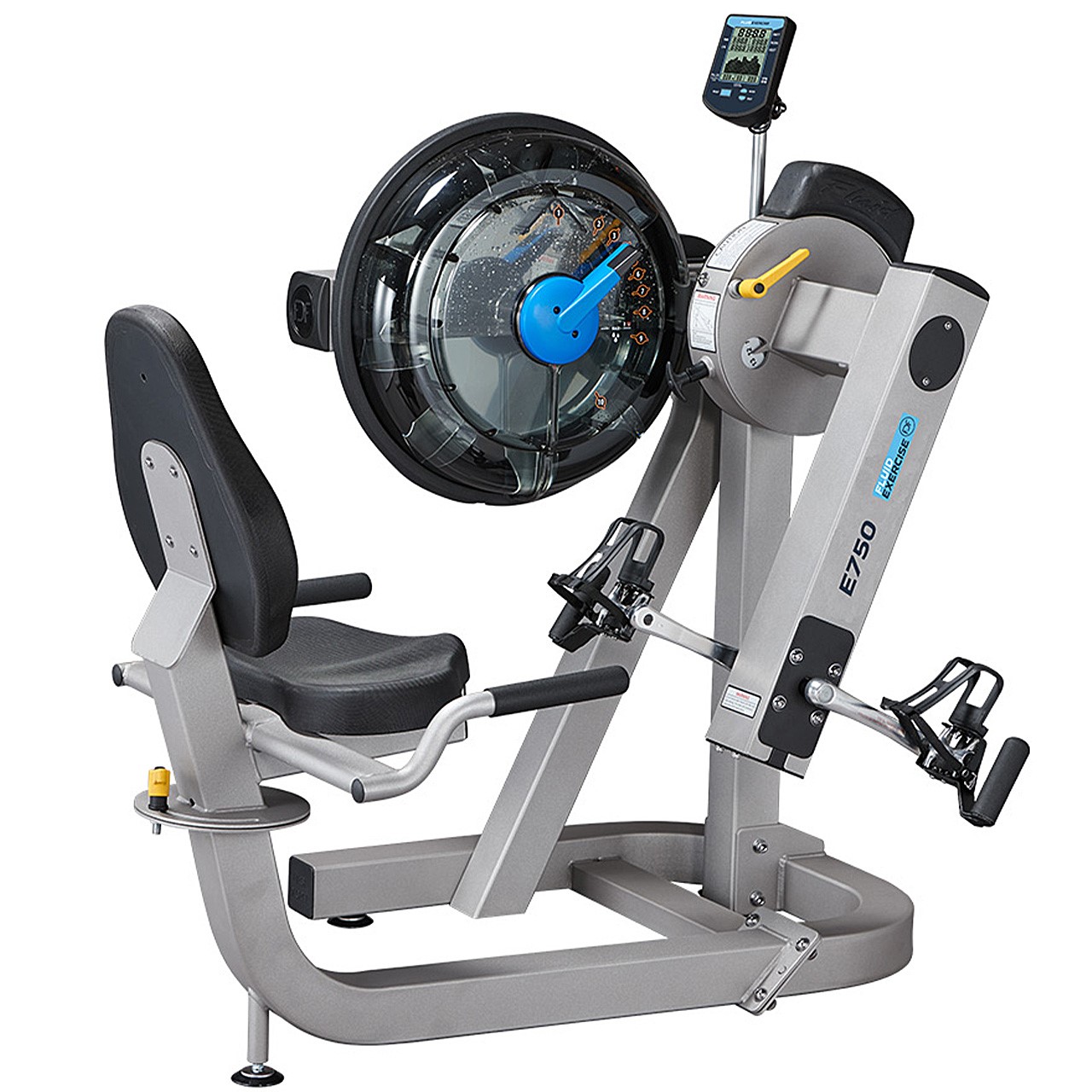 Fluid Exercise E750 Cycle UBE Silver Bronze  Fluid Exercise E750 Cycle UBE Silver Bronze