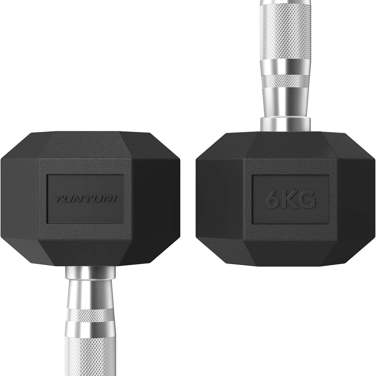 Tunturi Platinum Hex Kurzhantel 6 kg