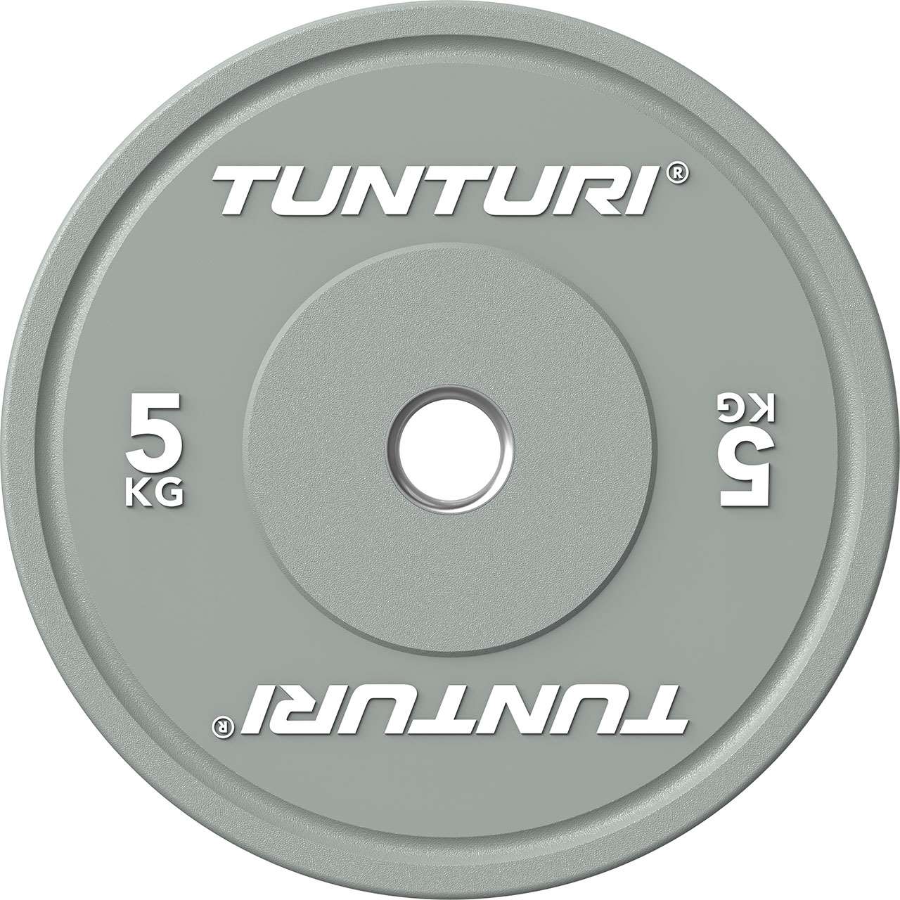 Tunturi Platinum Hantelscheibe Grau 5 kg