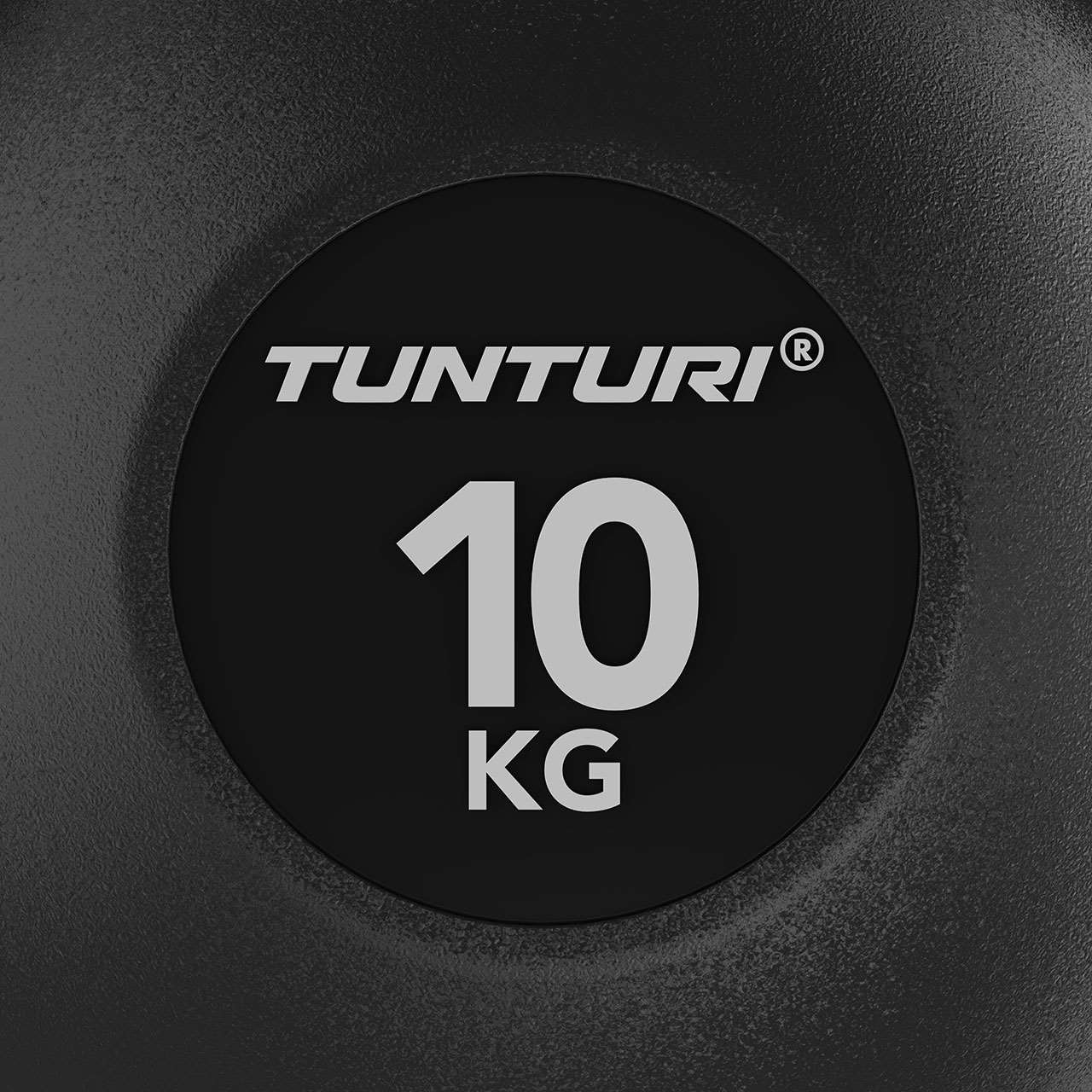 Tunturi Platinum Kettlebell mit Gummibeschichtung 10 kg