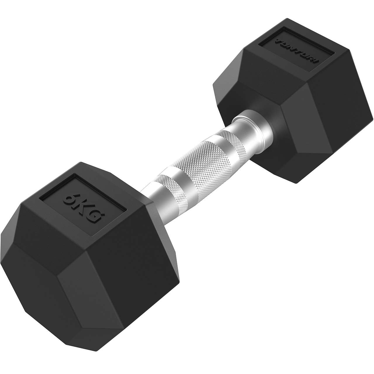 Tunturi Platinum Hex Kurzhantel 6 kg