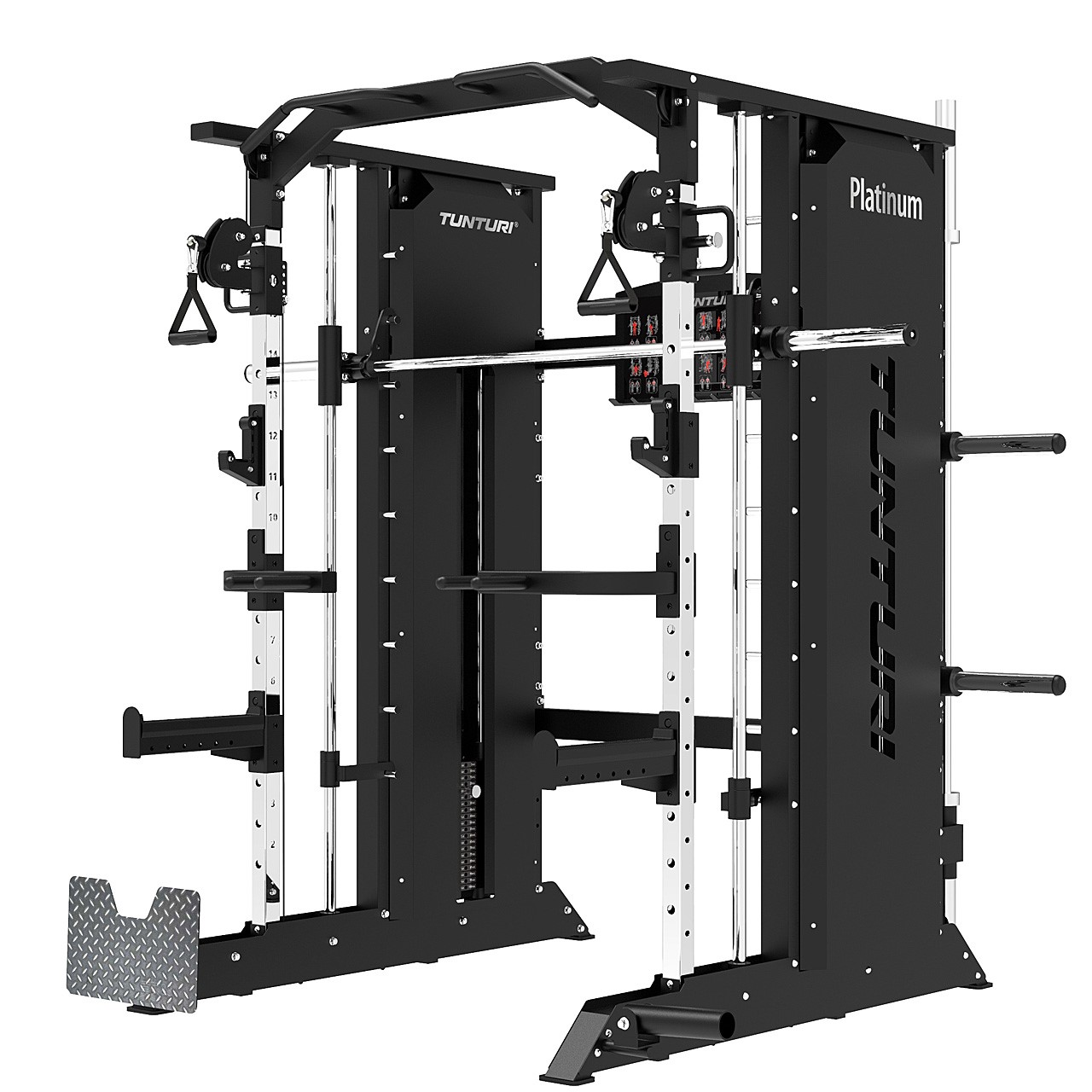 Tunturi Platinum Full Smith/Functional Trainer mit Gewichtsstapel