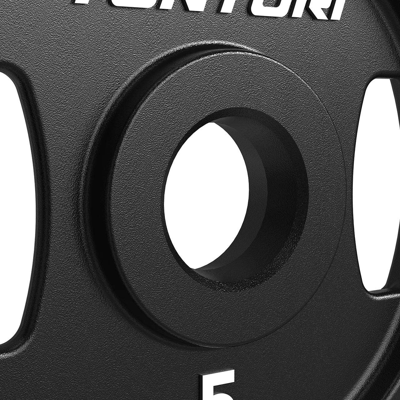 Tunturi Platinum Iron Bumper Plate Hantelscheibe 5 kg