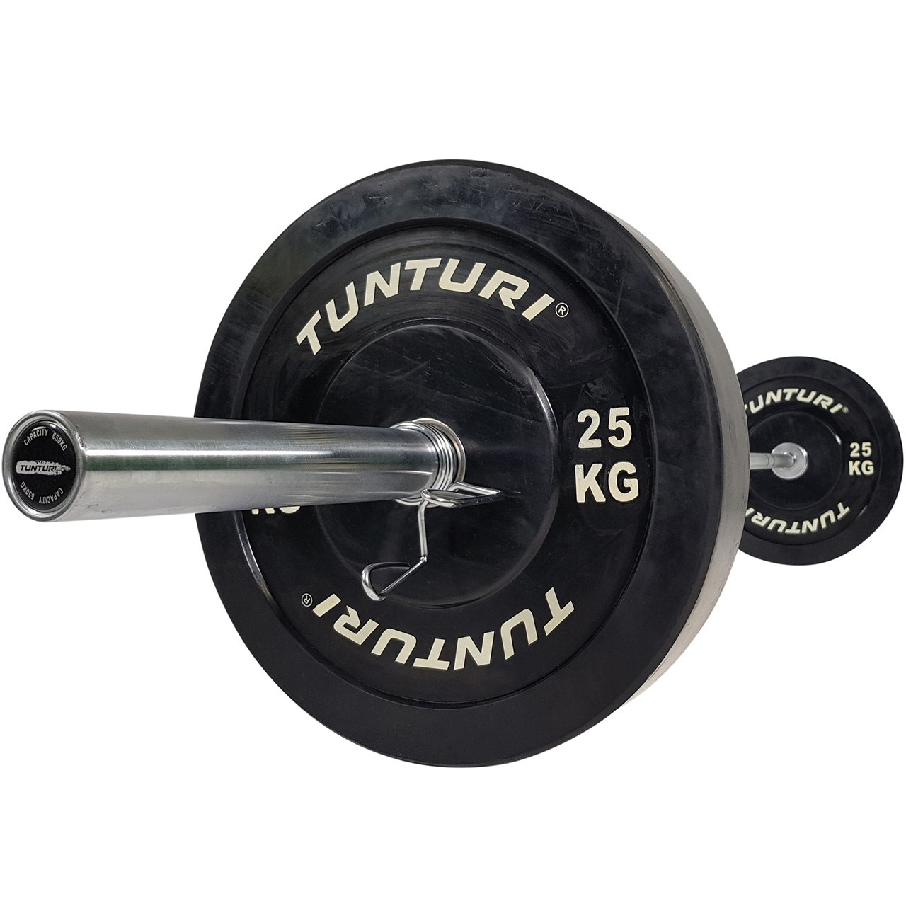 Tunturi Bumper Plate Weight Plates 50 mm 25 kg Single 