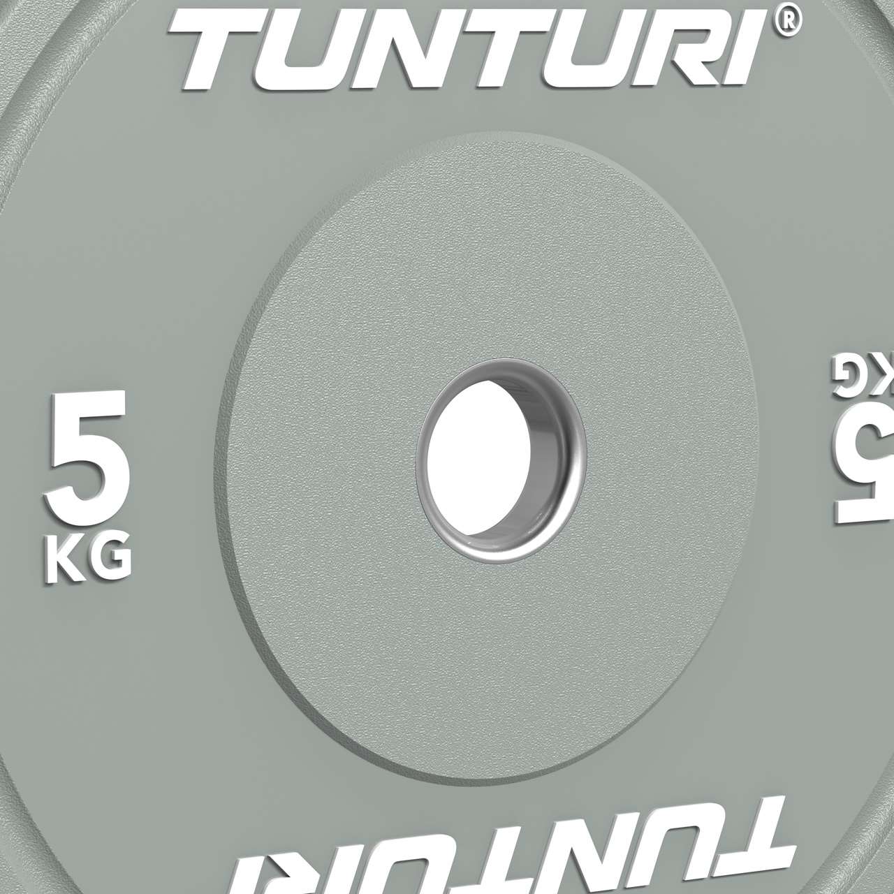 Tunturi Platinum Hantelscheibe Grau 5 kg