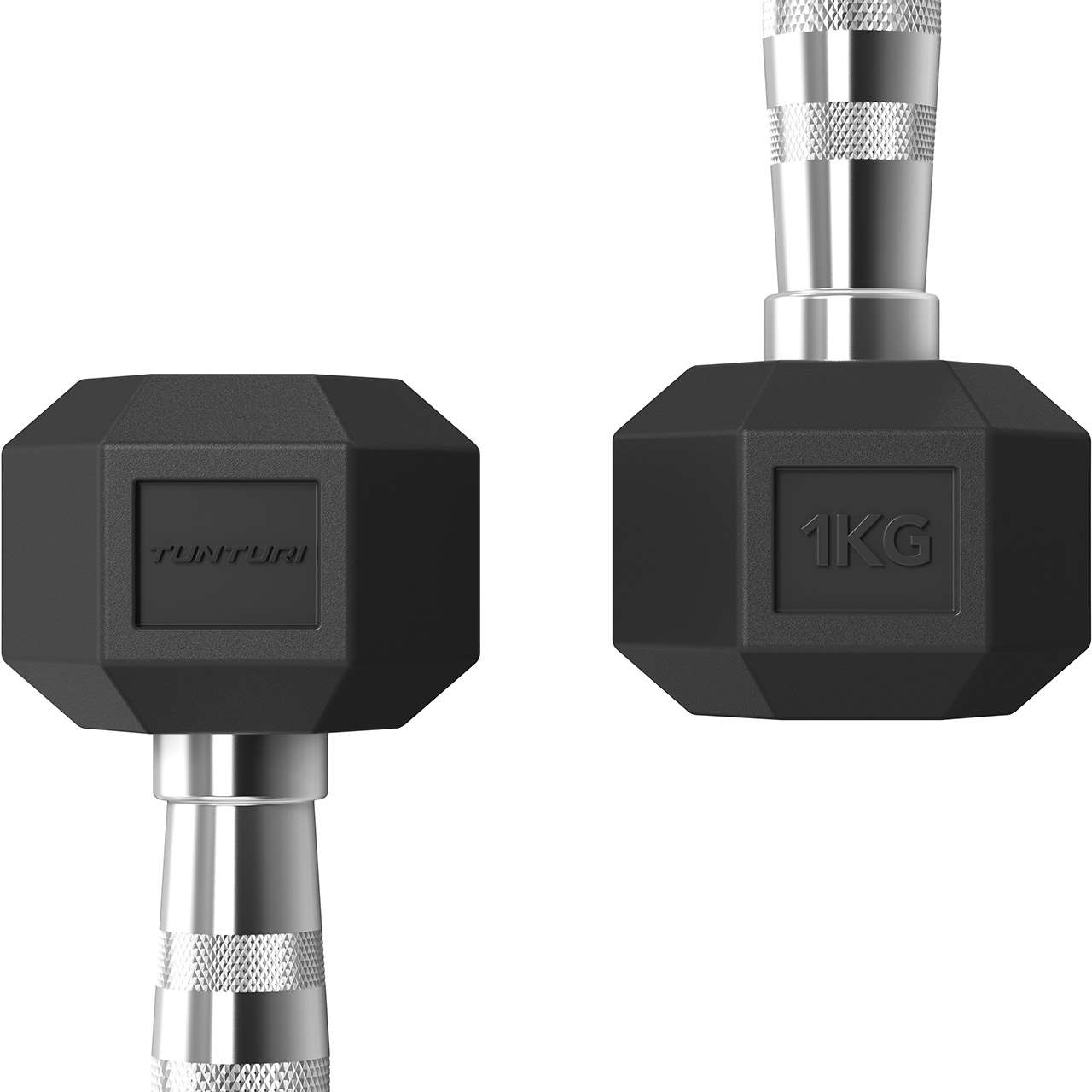 Tunturi Platinum Hex Kurzhantel-Set 2 x 1 kg