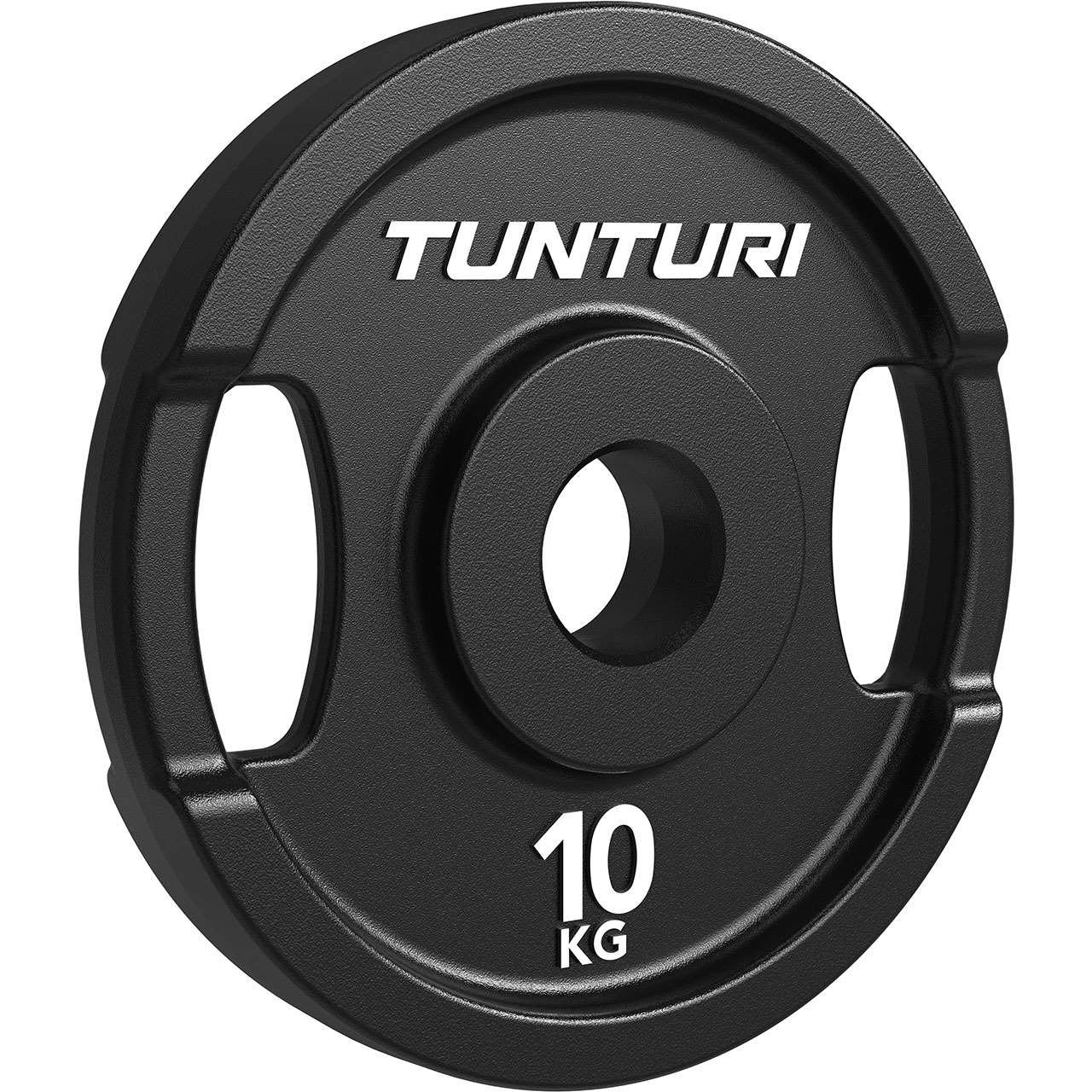 Tunturi Platinum Iron Bumper Plate Hantelscheibe 10 kg