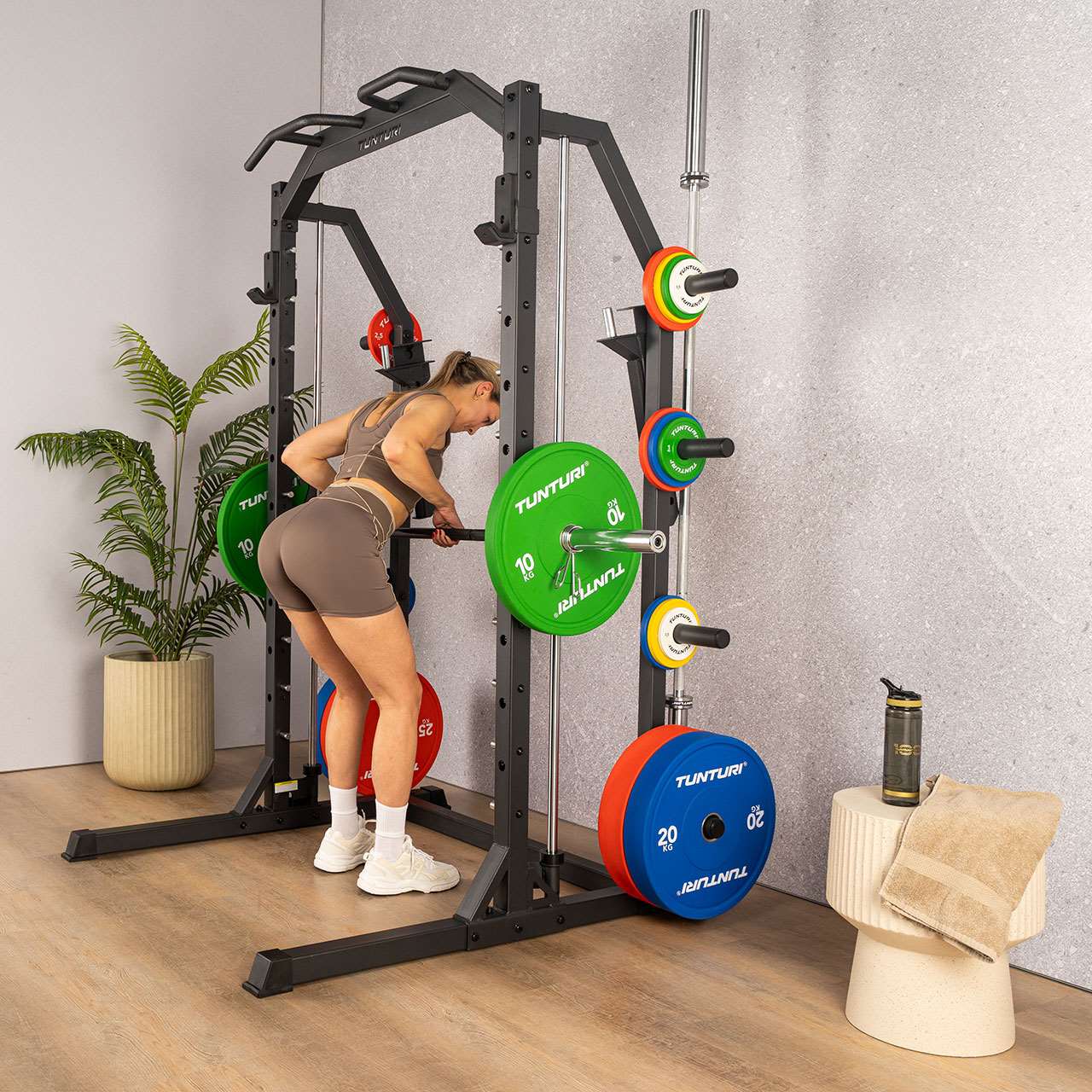 Tunturi Platinum Hantelscheibe Blau 20 kg