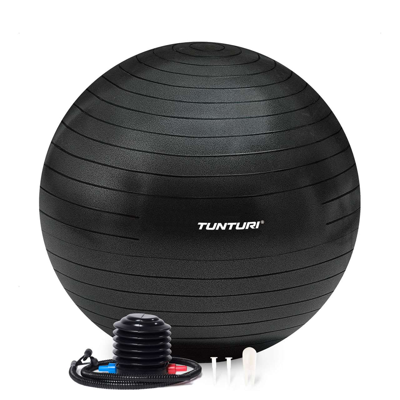 Tunturi ABS Gymnastikball reissfest 65 cm Schwarz