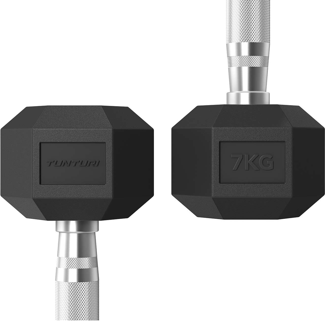 Tunturi Platinum Hex Kurzhantel 7 kg
