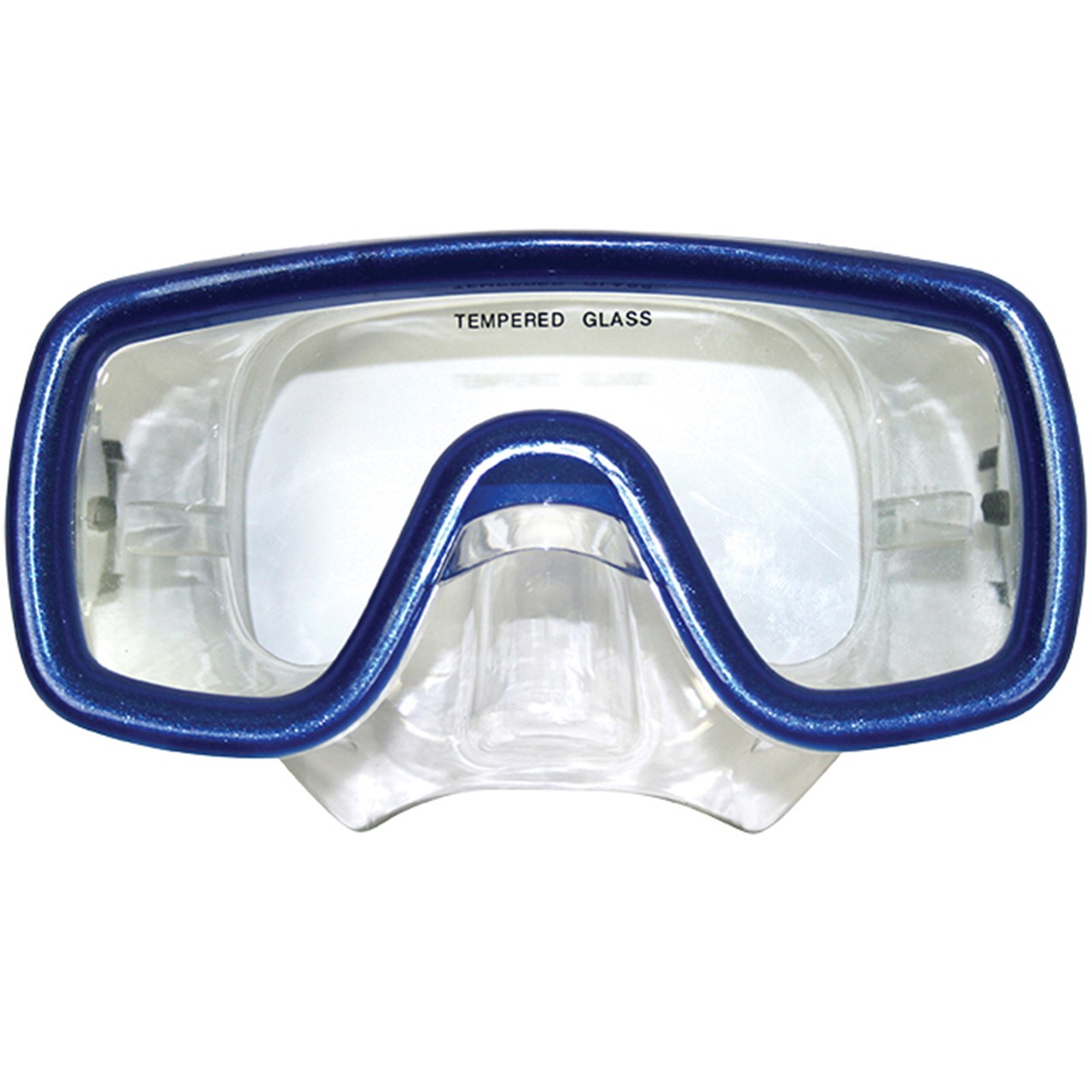 Tunturi Diving Mask Kids Blue/Transparent